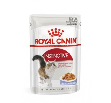 Royal Canin Instinctive в желе для кошек старше 1-го года, пауч 85гр